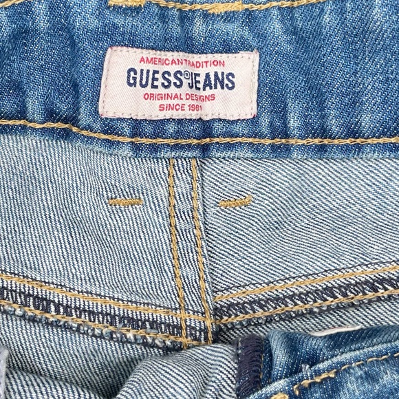 Vintage 90s Guess Cut Off Shorts with some Glitz & Glam - Picture 6 of 6